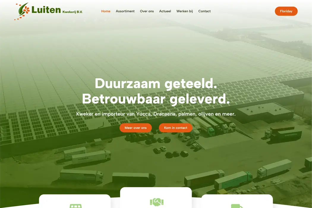 Nieuwe website Nieuwe website
